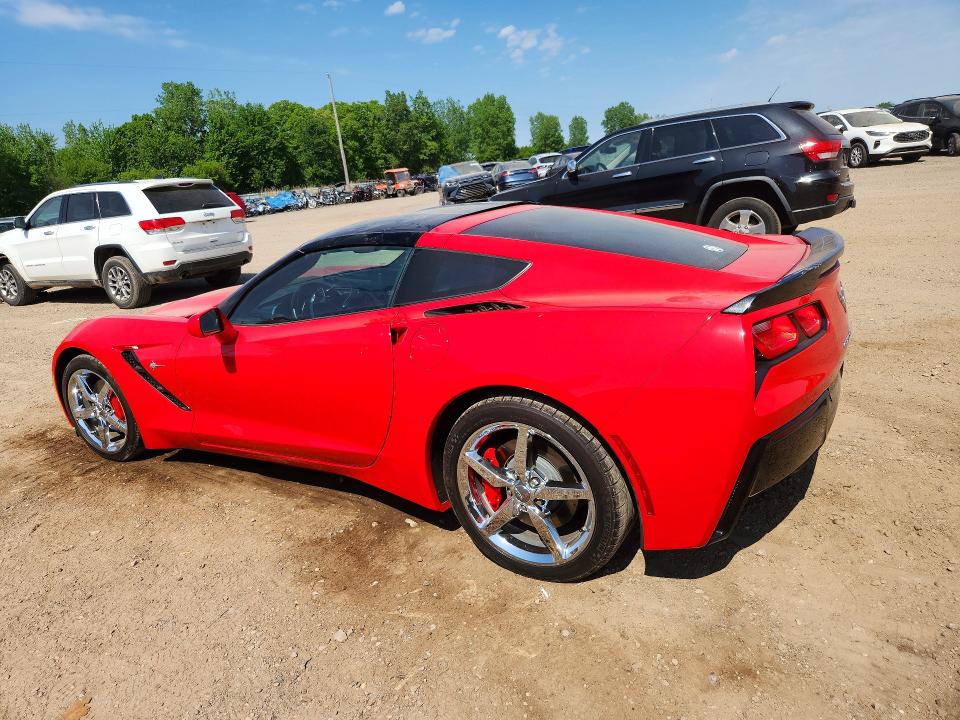 54789376 :رقم المزاد ، 1G1YD2D77F5123373 vin ، 2015 Chevrolet Corvette مزاد بيع
