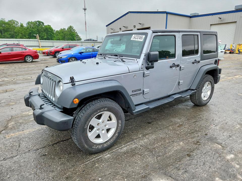 54232466 :رقم المزاد ، 1C4BJWDG5HL664515 vin ، 2017 Jeep Wrangler Unlimited مزاد بيع