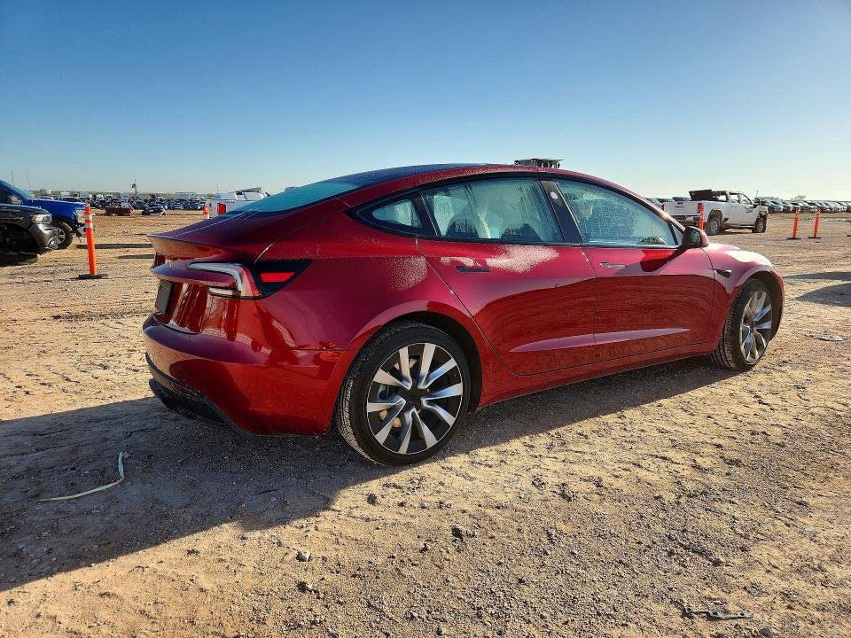 Продаж на аукціоні авто 2025 Tesla Model 3, vin: 5YJ3E1EA5SF033229, номер лоту: 55123916
