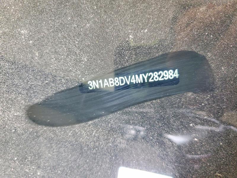 2021 Nissan Sentra მანქანა იყიდება აუქციონზე, vin: 3N1AB8DV4MY282984, აუქციონის ნომერი: 53556226
