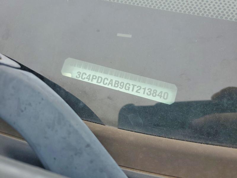 53843296 :رقم المزاد ، 3C4PDCAB9GT213840 vin ، 2016 Dodge Journey مزاد بيع
