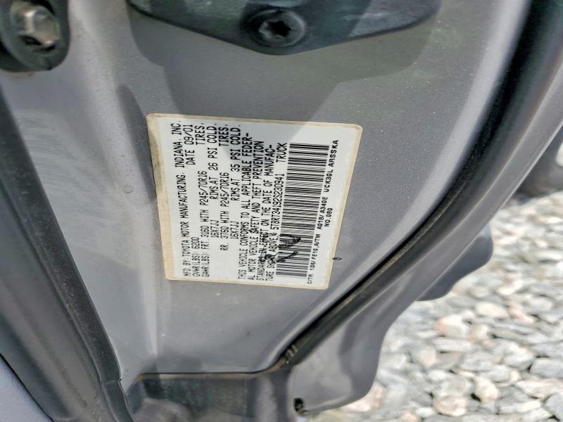 Продажа на аукционе авто 2002 Toyota Tundra, vin: 5TBRT34192S230941, номер лота: 54968916