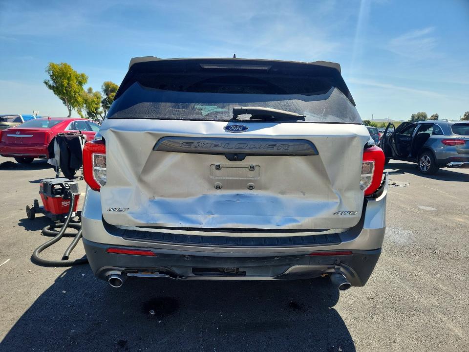 53326026 :رقم المزاد ، 1FMSK8DH4NGA12356 vin ، 2022 Ford Explorer مزاد بيع