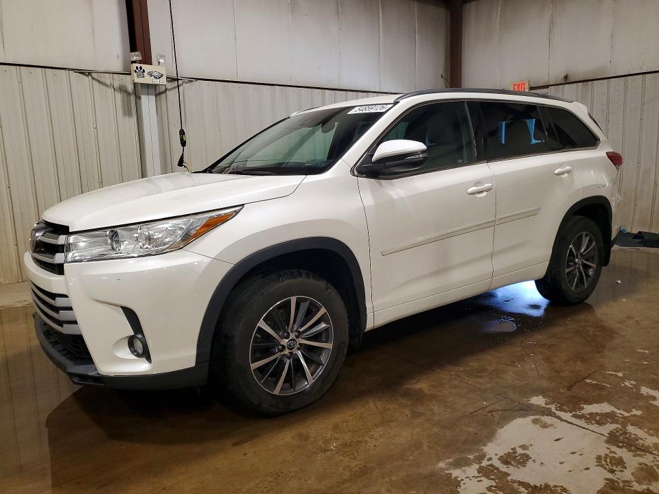 Продажа на аукционе авто 2017 Toyota Highlander, vin: 5TDJZRFH5HS509084, номер лота: 54859126