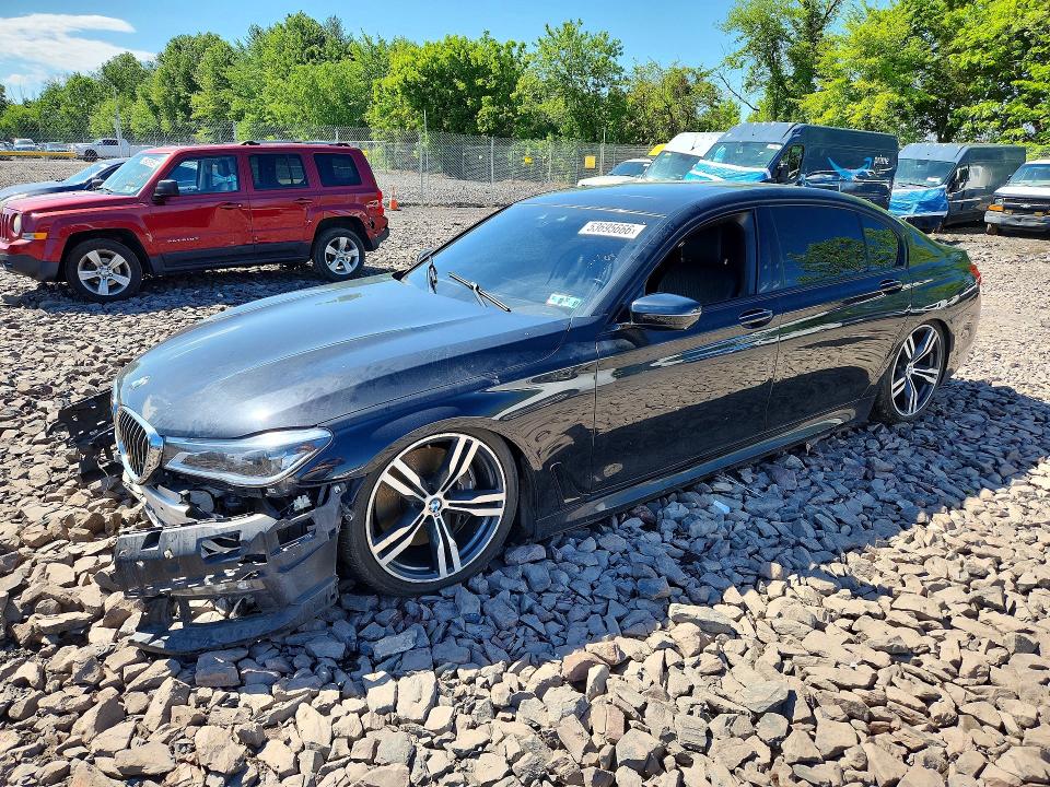 Aukcja sprzedaży 2016 Bmw 750, vin: WBA7F0C51GGM20854, numer aukcji: 53695666