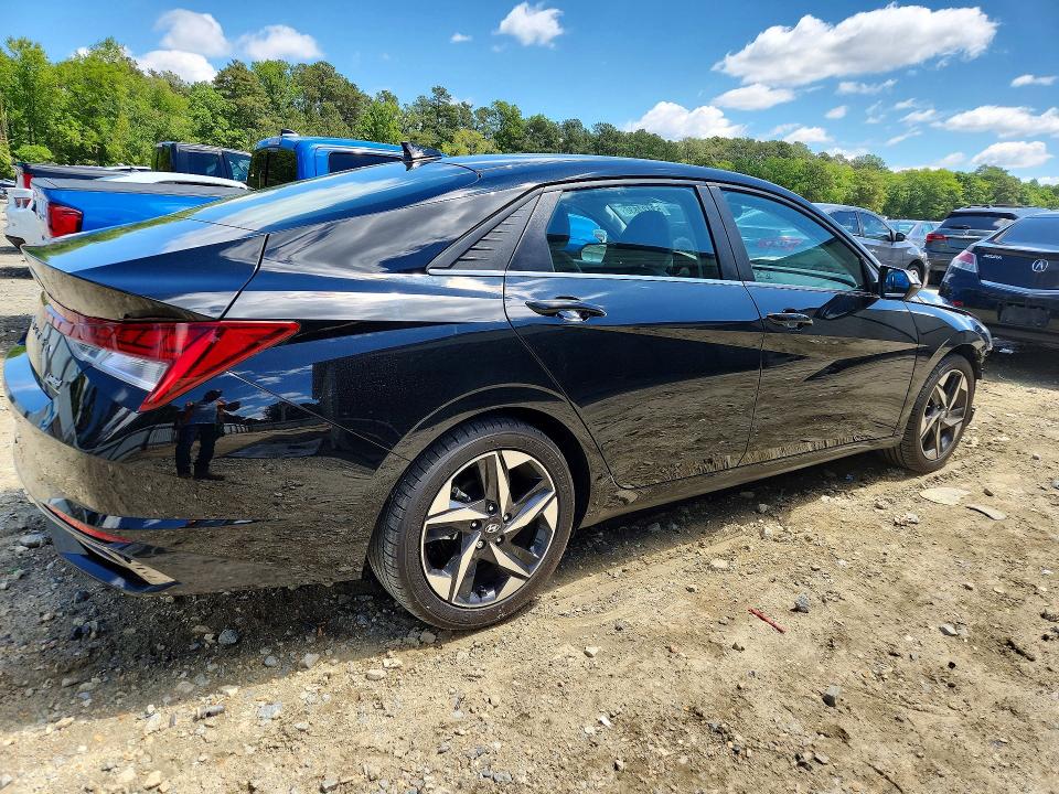 Продажа на аукционе авто 2021 Hyundai Elantra, vin: 5NPLP4AG2MH009738, номер лота: 53427836