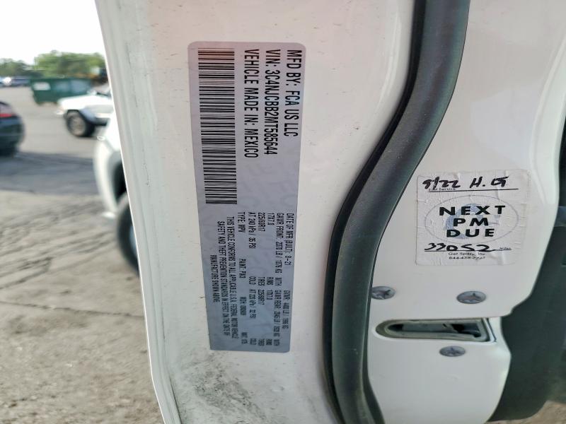 2021 Jeep Compass მანქანა იყიდება აუქციონზე, vin: 3C4NJCBB2MT585644, აუქციონის ნომერი: 54878736