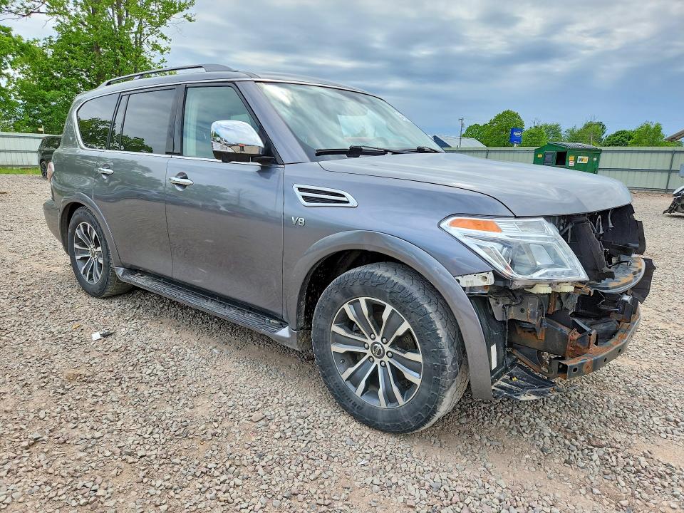 54989616 :رقم المزاد ، JN8AY2NC2K9581385 vin ، 2019 Nissan Armada مزاد بيع