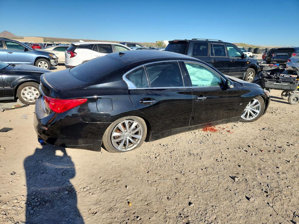 2015 Infiniti Q50 მანქანა იყიდება აუქციონზე, vin: JN1BV7AR1FM422007, აუქციონის ნომერი: 51207406