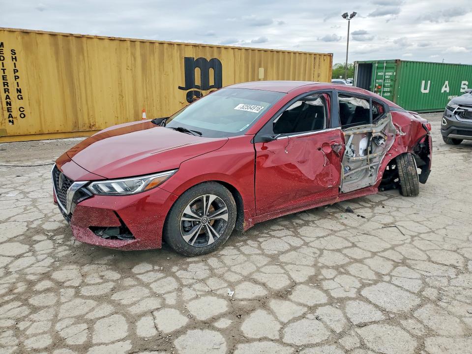 Продажа на аукционе авто 2021 Nissan Sentra, vin: 3N1AB8CV4MY233804, номер лота: 52554916