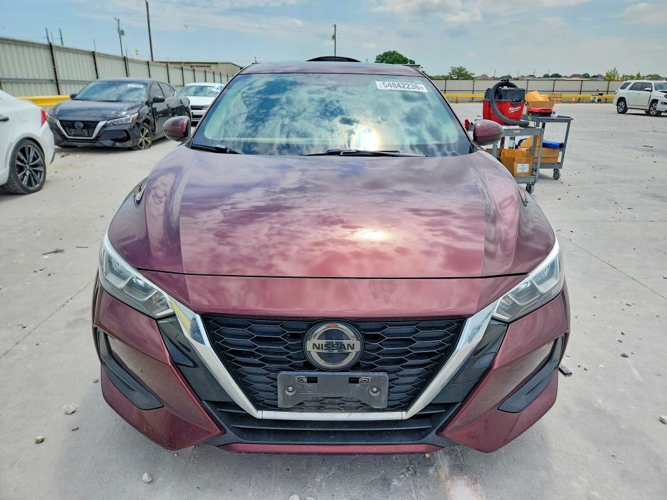 Auction sale of the 2021 Nissan Sentra, vin: 3N1AB8CV7MY257725, lot number: 54842236