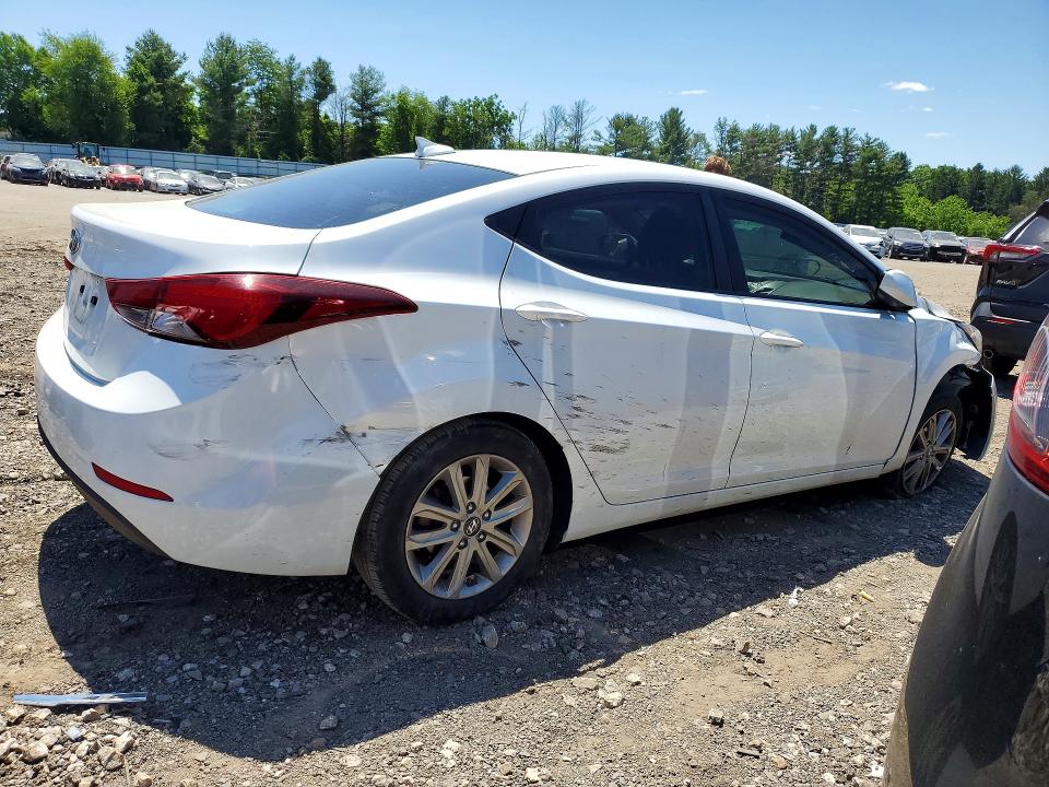 Продаж на аукціоні авто 2016 Hyundai Elantra, vin: 5NPDH4AE3GH662521, номер лоту: 55562086