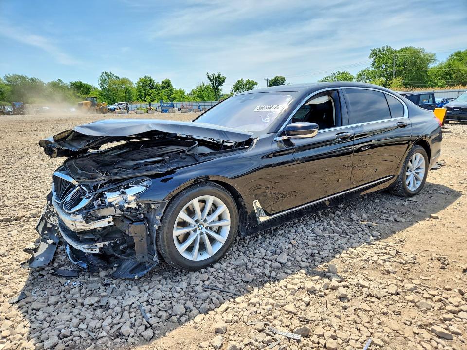 Продажа на аукционе авто 2019 Bmw 740, vin: WBA7E4C58KGV28536, номер лота: 55589916