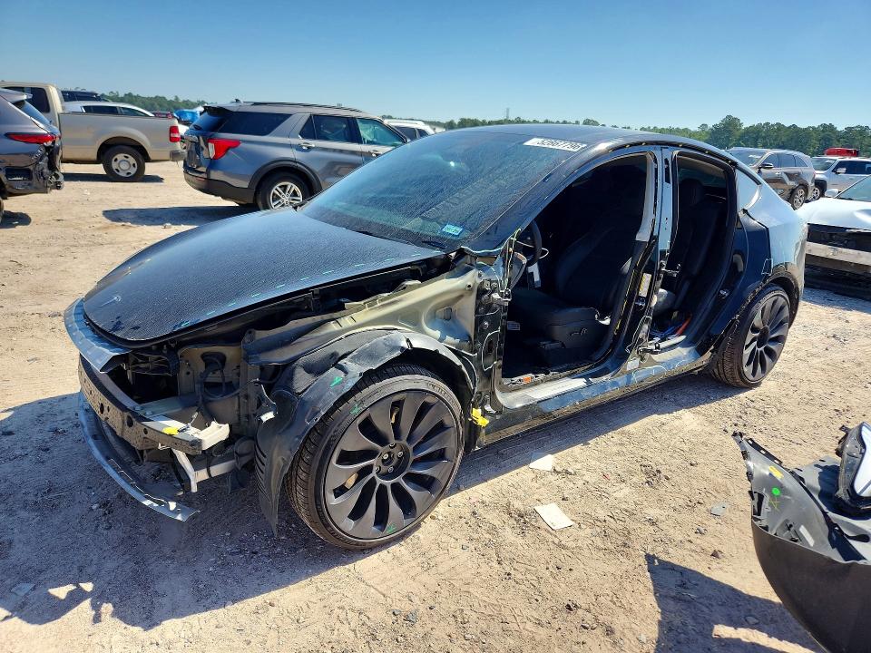 Auction sale of the 2023 Tesla Model Y, vin: 7SAYGDEF3PF802284, lot number: 52867796