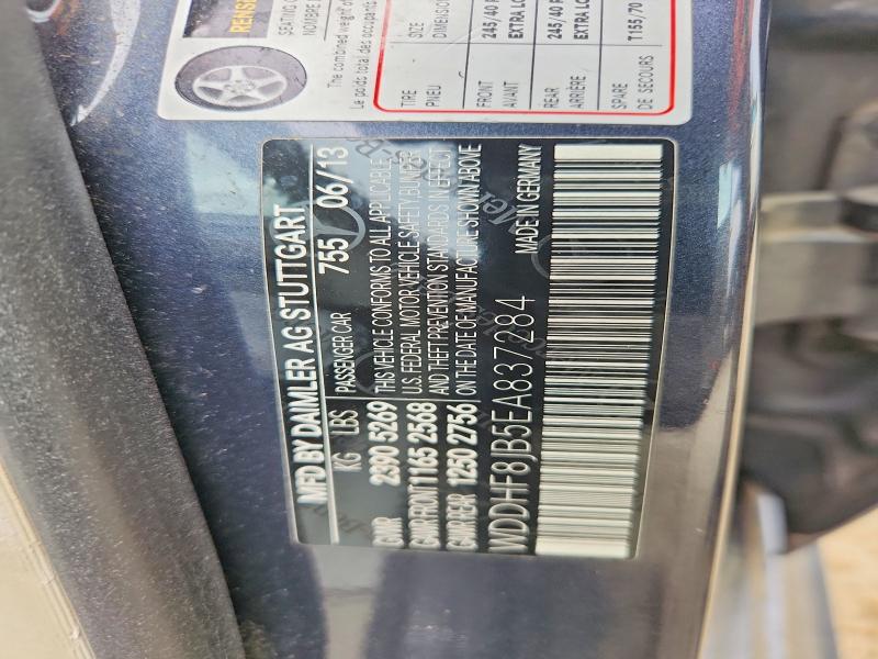 Продаж на аукціоні авто 2014 Mercedes-benz E, vin: WDDHF8JB5EA837284, номер лоту: 54842686
