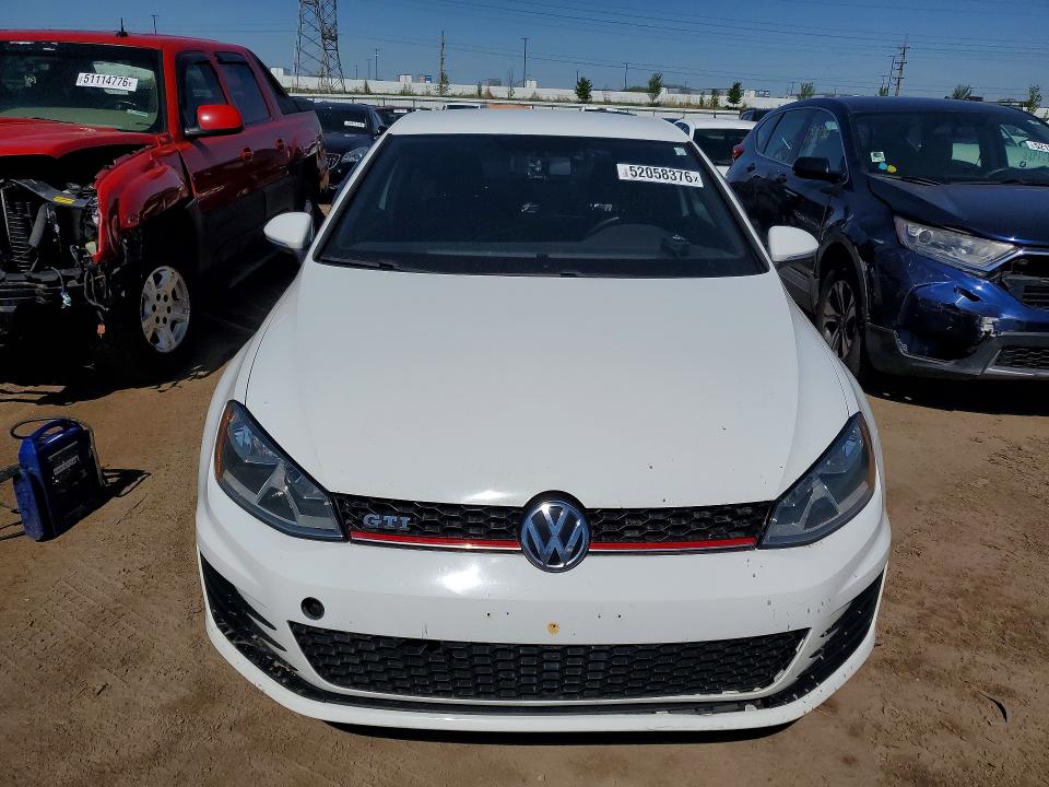 52058376 :رقم المزاد ، 3VWYT7AU5FM081617 vin ، 2015 Volkswagen Gti مزاد بيع