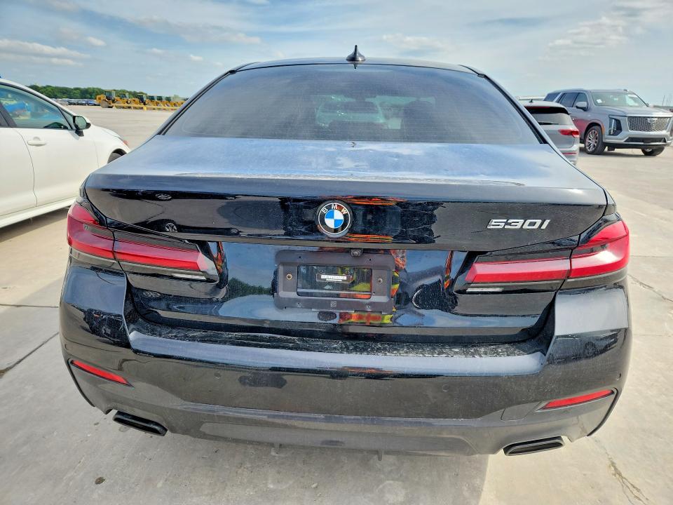 2022 Bmw 530 მანქანა იყიდება აუქციონზე, vin: WBA53BH00NWX82055, აუქციონის ნომერი: 52095626