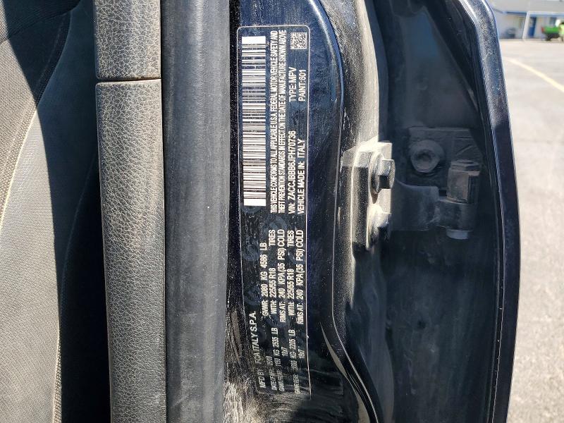 2018 Jeep Renegade მანქანა იყიდება აუქციონზე, vin: ZACCJBBB6JPH70736, აუქციონის ნომერი: 53900546