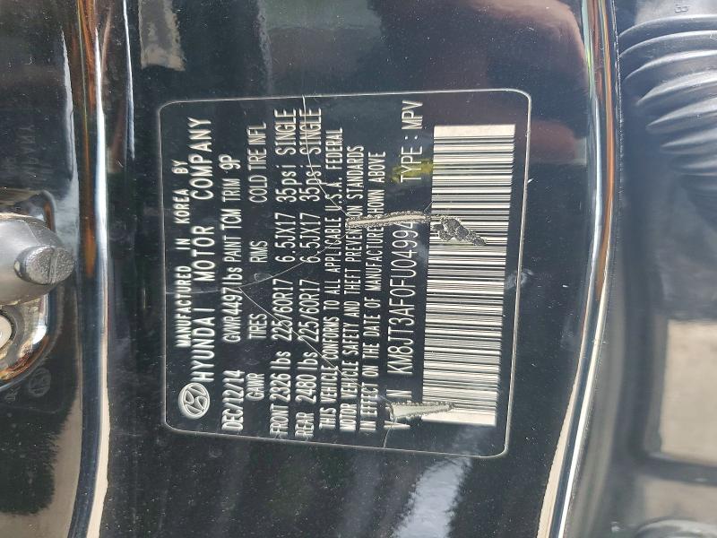 2015 Hyundai Tucson მანქანა იყიდება აუქციონზე, vin: KM8JT3AF0FU049941, აუქციონის ნომერი: 53808676
