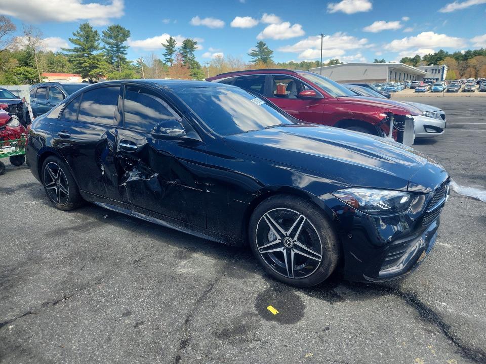 2024 Mercedes-benz C მანქანა იყიდება აუქციონზე, vin: W1KAF4HB7RR182309, აუქციონის ნომერი: 51327046