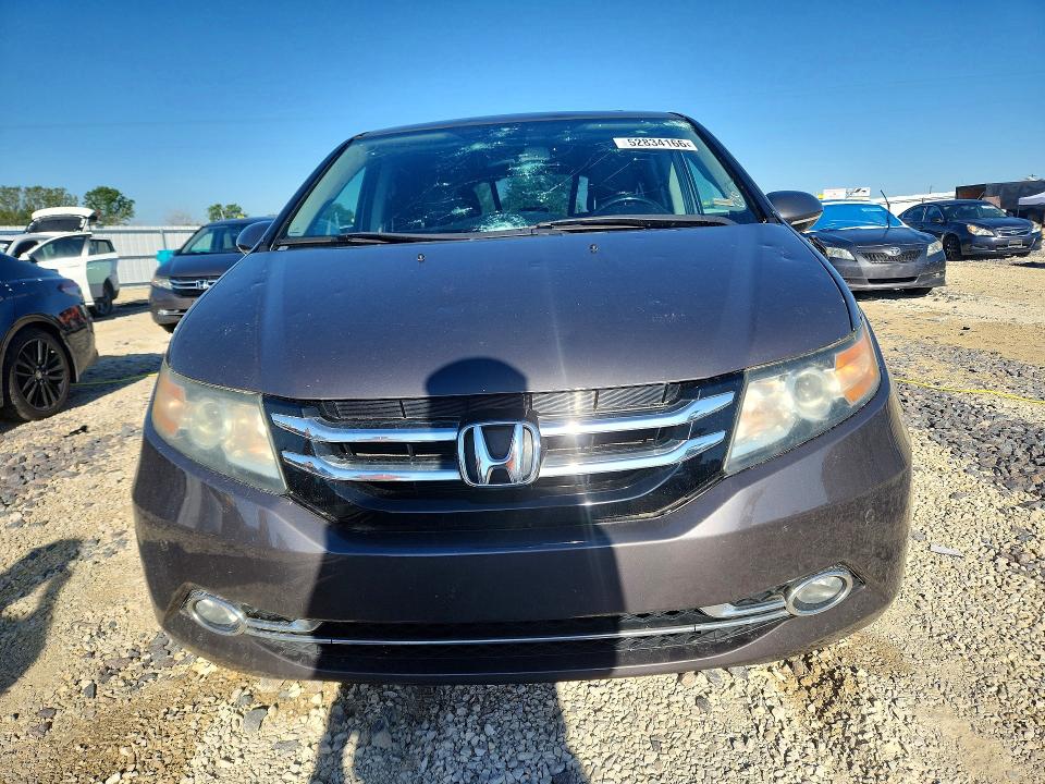 52834166 :رقم المزاد ، 5FNRL5H93GB057190 vin ، 2016 Honda Odyssey مزاد بيع