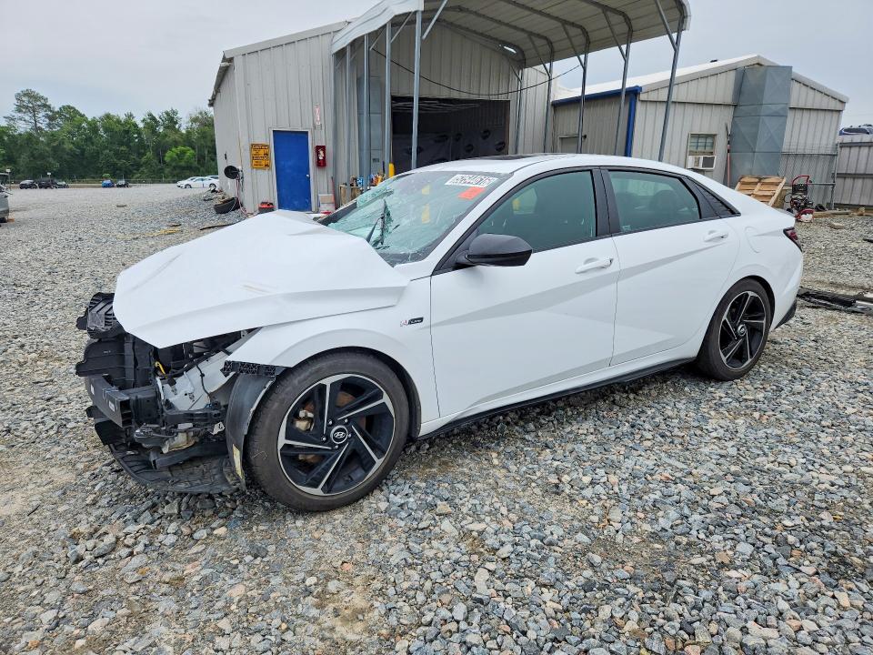 2022 Hyundai Elantra მანქანა იყიდება აუქციონზე, vin: KMHLR4AF7NU340299, აუქციონის ნომერი: 52544616