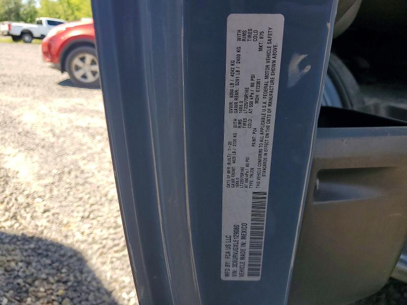 Продаж на аукціоні авто 2020 Ram Promaster 3500, vin: 3C6URVJGXLE129060, номер лоту: 55334716