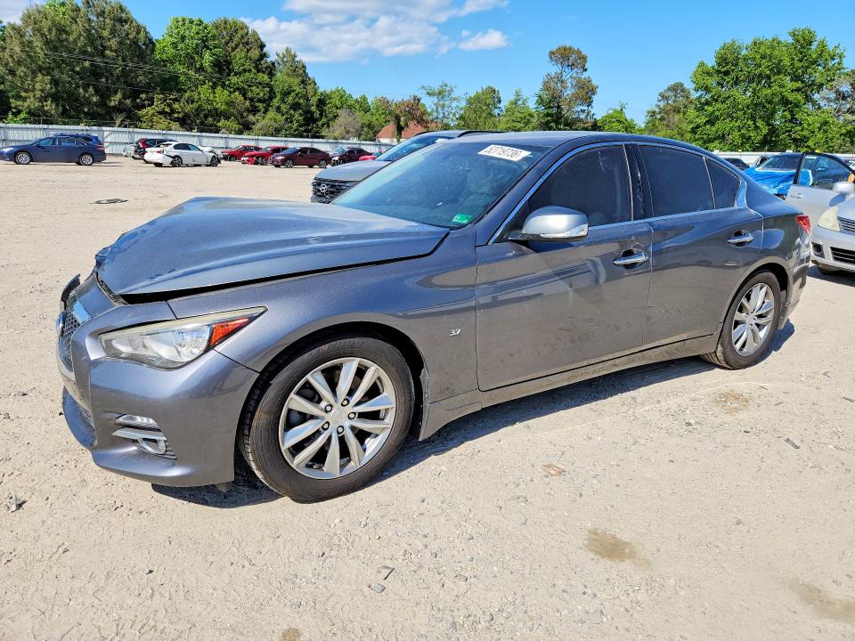 52719736 :رقم المزاد ، JN1BV7AP5EM689261 vin ، 2014 Infiniti Q50 مزاد بيع