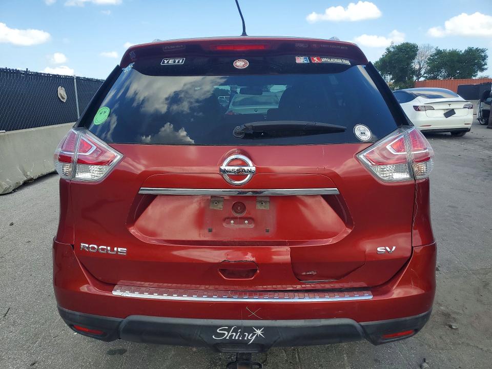 2016 Nissan Rogue მანქანა იყიდება აუქციონზე, vin: KNMAT2MT4GP609895, აუქციონის ნომერი: 54781366
