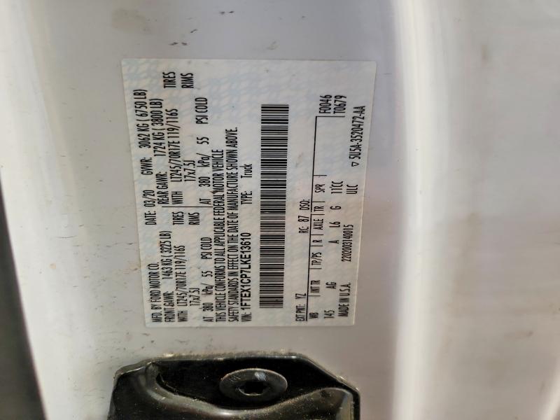 Продажа на аукционе авто 2020 Ford F150, vin: 1FTEX1CP7LKE13610, номер лота: 53573916