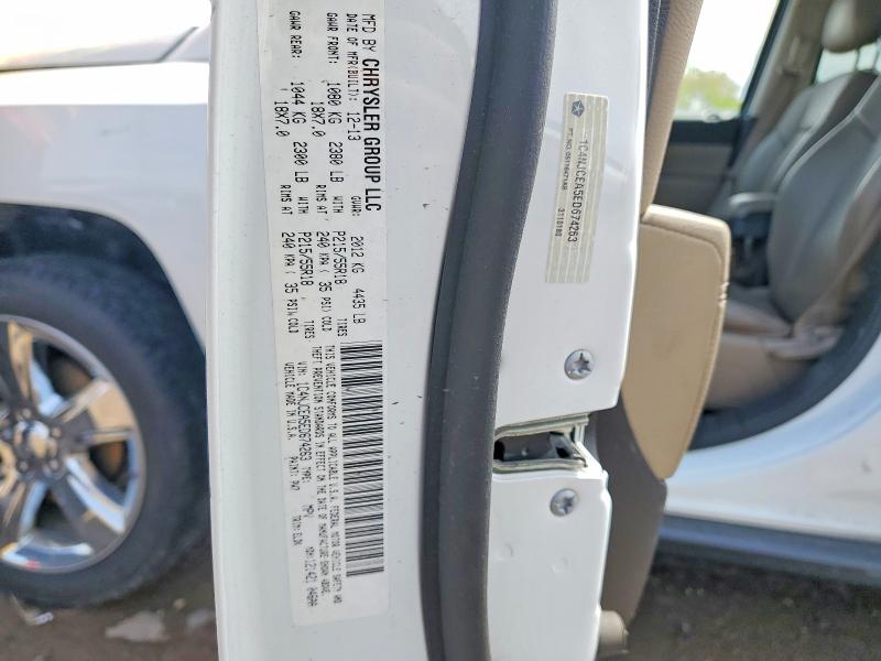 Продажа на аукционе авто 2014 Jeep Compass, vin: 1C4NJCEA5ED674263, номер лота: 52673896