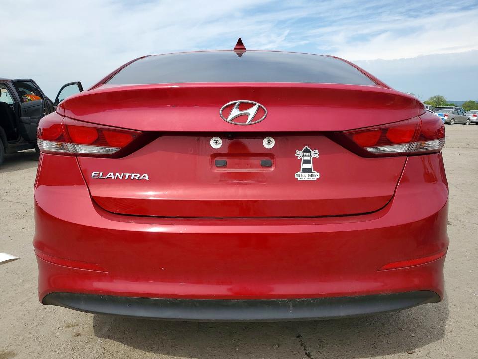 53320306 :رقم المزاد ، KMHD84LF6JU697777 vin ، 2018 Hyundai Elantra مزاد بيع