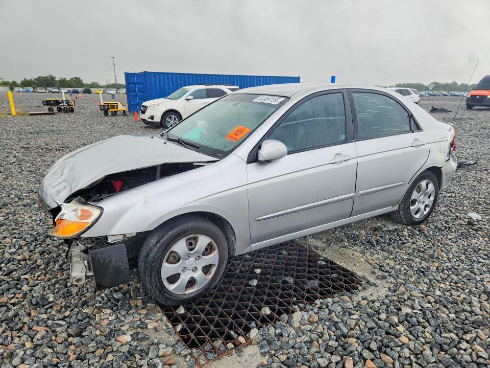 2008 Kia Spectra მანქანა იყიდება აუქციონზე, vin: KNAFE121085494976, აუქციონის ნომერი: 53354196