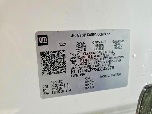 Продаж на аукціоні авто 2025 Buick Envista, vin: KL47LBEP7SB142676, номер лоту: 53372546