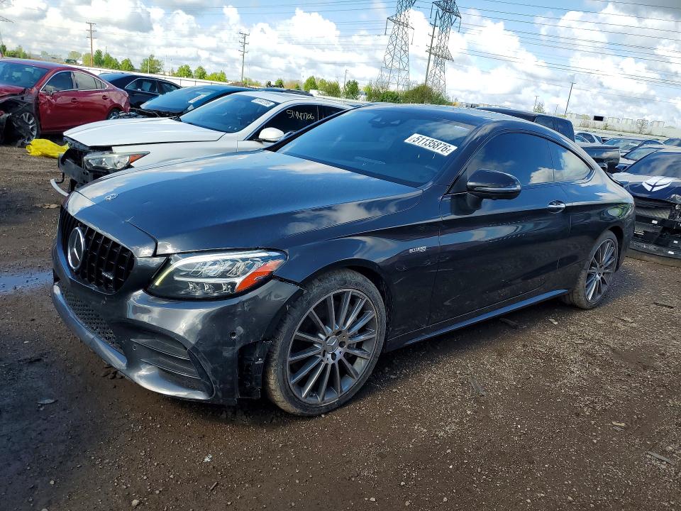 51135876 :رقم المزاد ، WDDWJ6EB3KF807008 vin ، 2019 Mercedes-benz C مزاد بيع