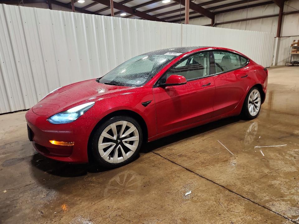 53782236 :رقم المزاد ، 5YJ3E1EA4NF288765 vin ، 2022 Tesla Model 3 مزاد بيع