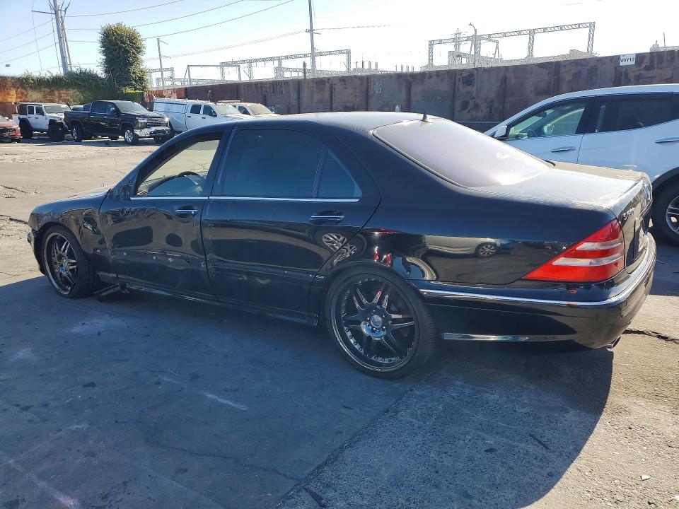 54338486 :رقم المزاد ، WDBNG78JX2A233015 vin ، 2002 Mercedes-benz S مزاد بيع