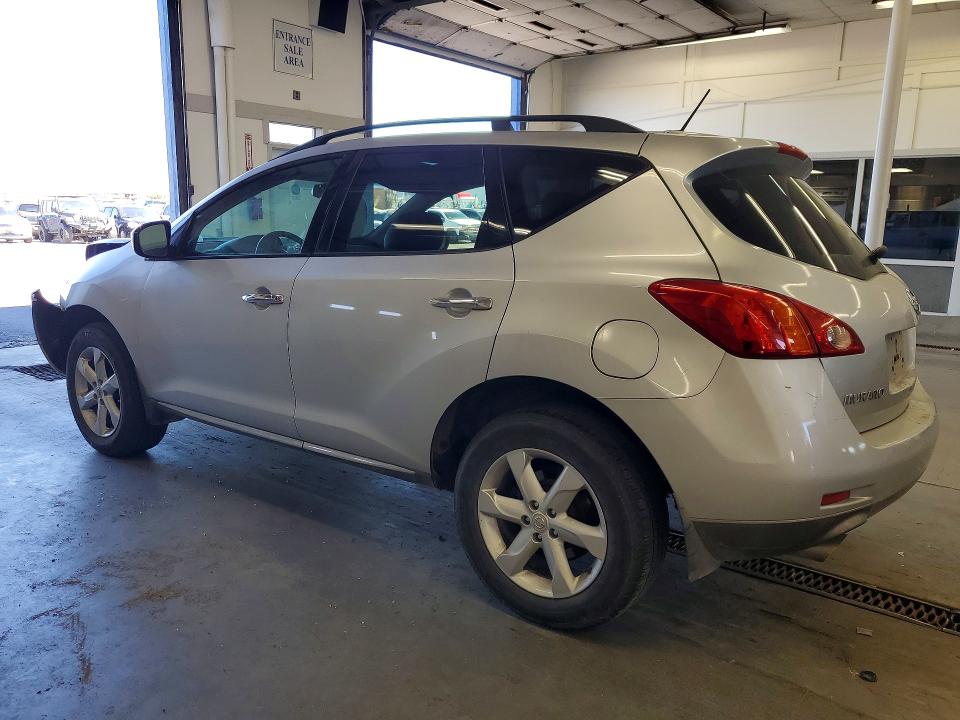 2009 Nissan Murano მანქანა იყიდება აუქციონზე, vin: JN8AZ18W19W106268, აუქციონის ნომერი: 54342566