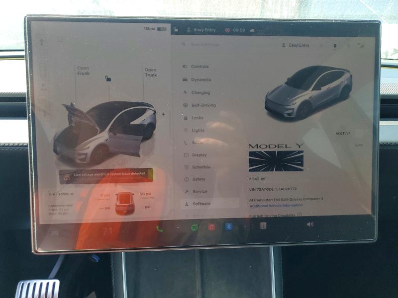 Aukcja sprzedaży 2026 Tesla Model Y, vin: 7SAYGDET5TA626772, numer aukcji: 49676596