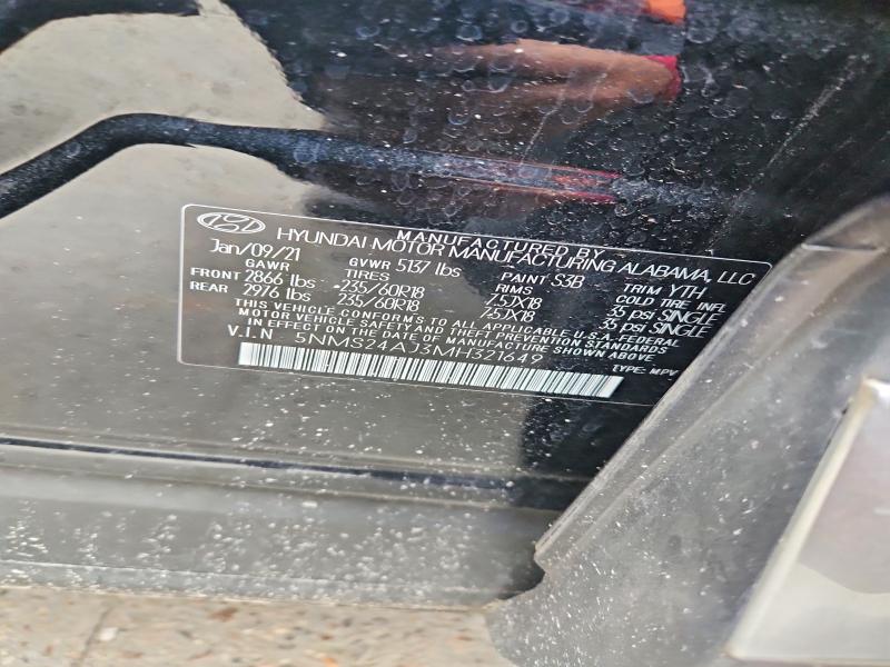 Продажа на аукционе авто 2021 Hyundai Santa Fe, vin: 5NMS24AJ3MH321649, номер лота: 52779356