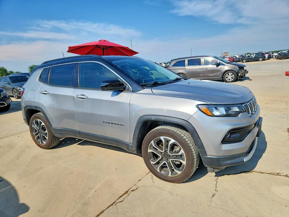 54533956 :رقم المزاد ، 3C4NJDCB1NT210348 vin ، 2022 Jeep Compass مزاد بيع