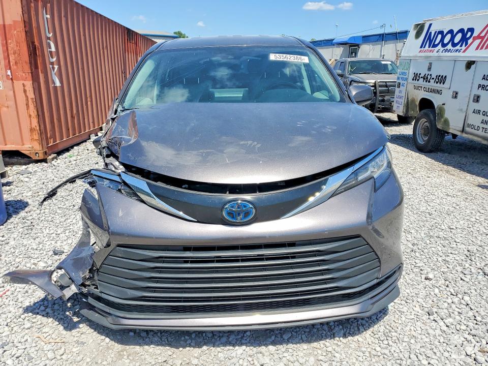 Продажа на аукционе авто 2022 Toyota Sienna, vin: 5TDKRKEC3NS116326, номер лота: 53562386