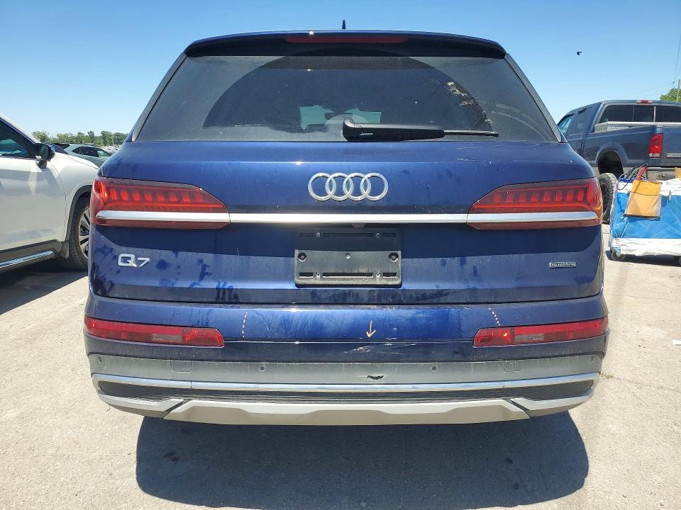 53268016 :رقم المزاد ، WA1LJAF70MD020679 vin ، 2021 Audi Q7 مزاد بيع
