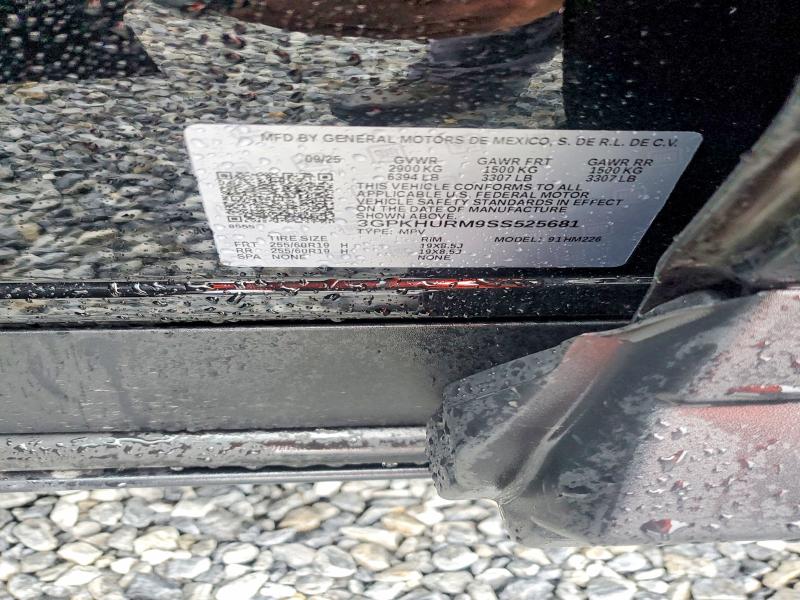 2025 Honda Prologue მანქანა იყიდება აუქციონზე, vin: 3GPKHURM9SS525681, აუქციონის ნომერი: 52598606