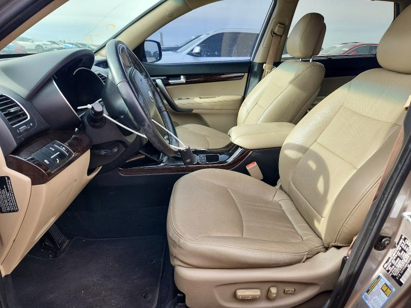 52253616 :رقم المزاد ، 5XYKUDA72EG536837 vin ، 2014 Kia Sorento مزاد بيع