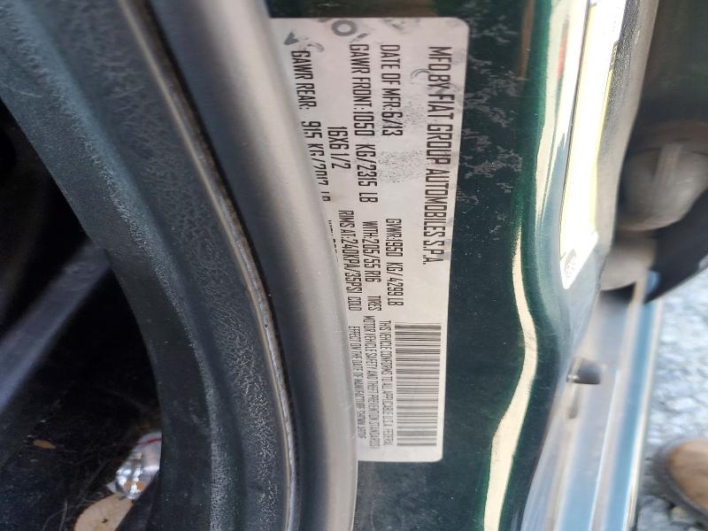 53129586 :رقم المزاد ، ZFBCFACH9EZ005108 vin ، 2014 Fiat 500l مزاد بيع
