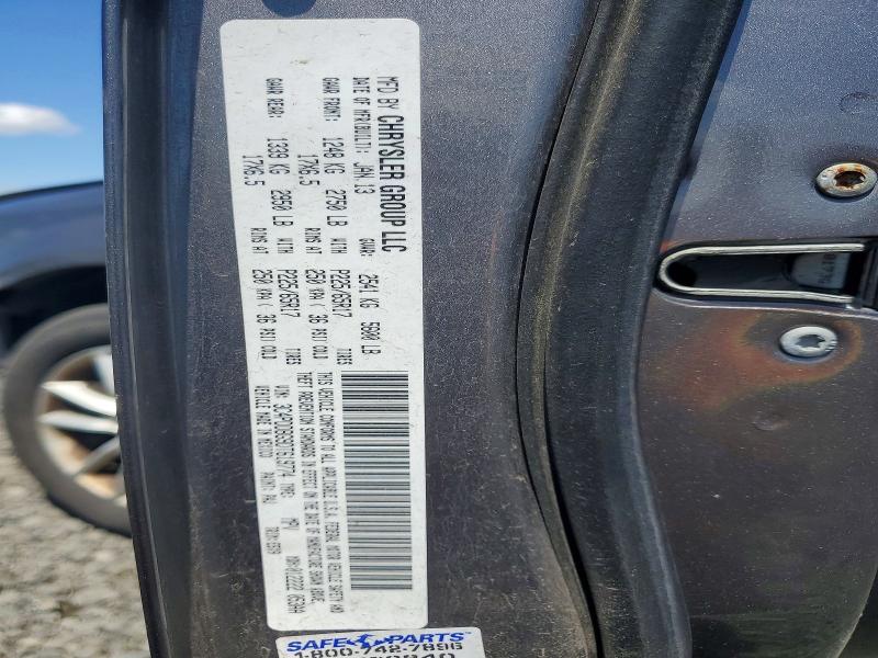 2013 Dodge Journey მანქანა იყიდება აუქციონზე, vin: 3C4PDDBG9DT619774, აუქციონის ნომერი: 55438176