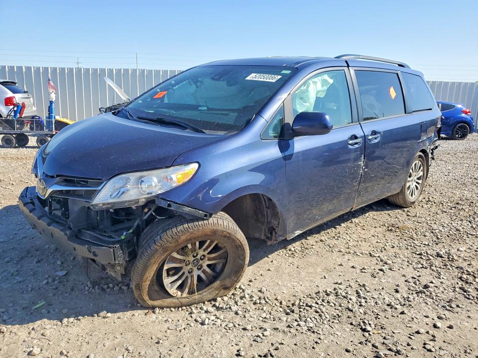 2018 Toyota Sienna მანქანა იყიდება აუქციონზე, vin: 5TDYZ3DC0JS914357, აუქციონის ნომერი: 52050086