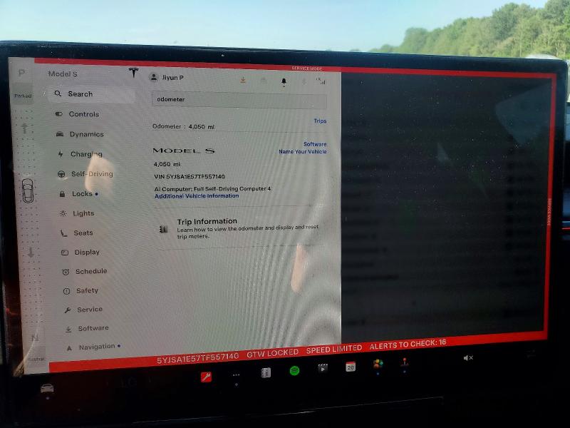 54259216 :رقم المزاد ، 5YJSA1E57TF557140 vin ، 2026 Tesla Model S مزاد بيع