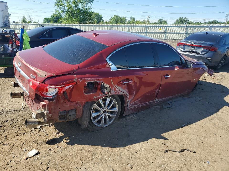 Aukcja sprzedaży 2015 Infiniti Q50, vin: JN1BV7AR3FM398504, numer aukcji: 55192306